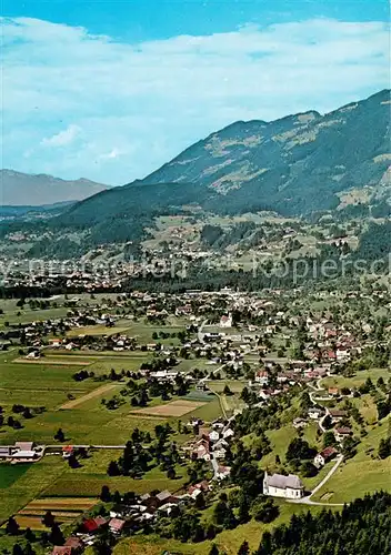 AK / Ansichtskarte Ludesch Panorama Blick gegen Thueringen Fliegeraufnahme Ludesch