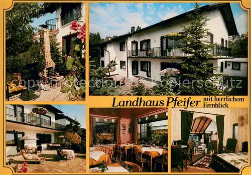 AK / Ansichtskarte Lindenfels_Odenwald Landhaus Pfeifer Gaestehaus Ferienwohnungen Heilklimatischer Hoehenluftkurort Lindenfels Odenwald