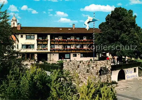 AK / Ansichtskarte Zell_Allgaeu Burghotel Baeren Zell Allgaeu