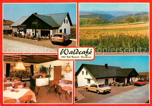 AK / Ansichtskarte Bad_Bertrich Waldcafe Gaststube Panorama Bad_Bertrich