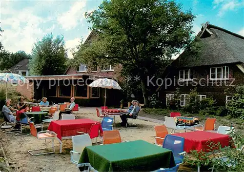 AK / Ansichtskarte Tiessau Gast und Pensionshaus Waldesruh Gartenterrasse Tiessau