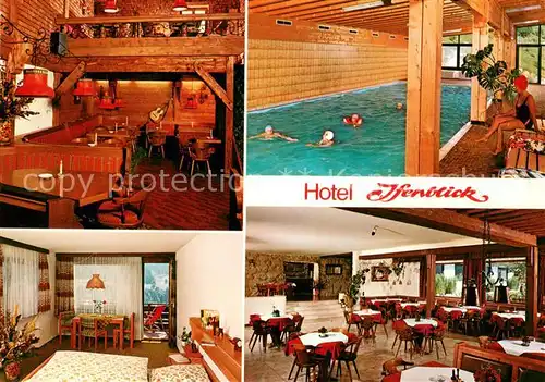 AK / Ansichtskarte Balderschwang Hotel Ifenblick Restaurant Hallenbad Balderschwang