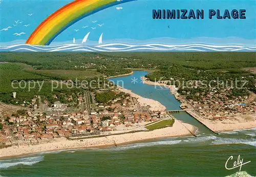 AK / Ansichtskarte Mimizan_Plage Vue aerienne Mimizan_Plage