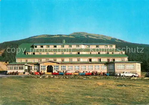 AK / Ansichtskarte Spindleruv_Mlyn_Spindlermuehle Zotavovna ROH Spindlerova bouda Krkonose Berghotel Riesengebirge Spindleruv_Mlyn