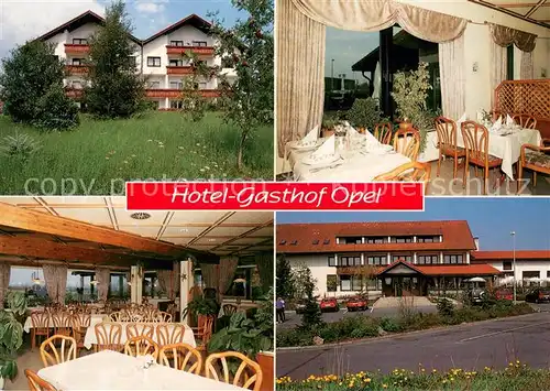 AK / Ansichtskarte Himmelkron Hotel Gasthof Opel Gastraeume Himmelkron