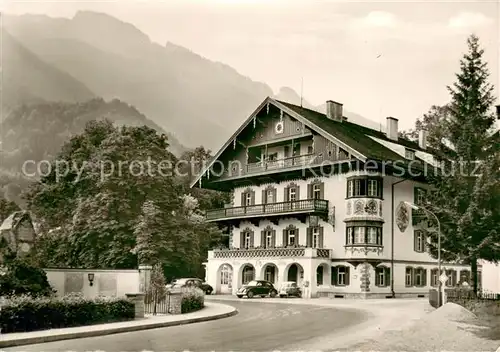 AK / Ansichtskarte Aschau_Chiemgau Burghotel Hohenaschau Aschau Chiemgau