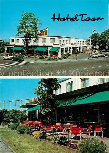 AK / Ansichtskarte Alphen_Aan_Den_Rijn Hotel Toor Terrasse Alphen_Aan_Den_Rijn