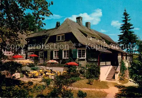 AK / Ansichtskarte Willingen_Sauerland Hotelpension und Kaffee Stryckhaus Willingen_Sauerland