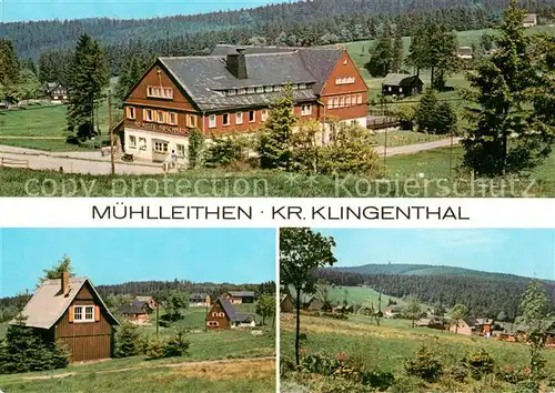 AK / Ansichtskarte Muehlleiten_Vogtland HO Hotel Buschhaus Panorama Muehlleiten_Vogtland