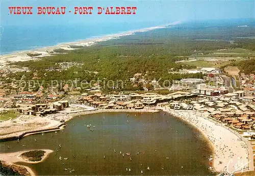 AK / Ansichtskarte Vieux Boucau les Bains Port dAlbret Vue generale aerienne Vieux Boucau les Bains