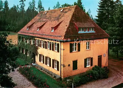 AK / Ansichtskarte Silberbach_Eger Erholungsheim Haus Silberbach im Fichtelgebirge Haus Tannenhof Silberbach Eger