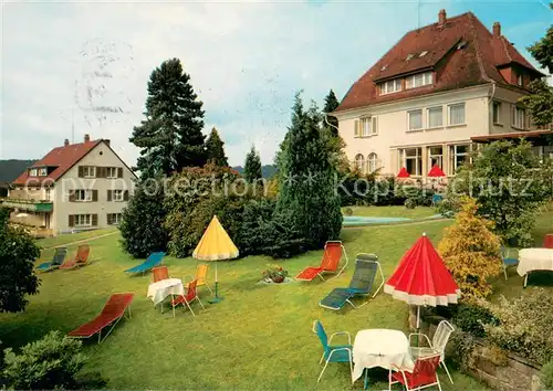 AK / Ansichtskarte Badenweiler Kursanatorium Rheingold Liegewiese Badenweiler