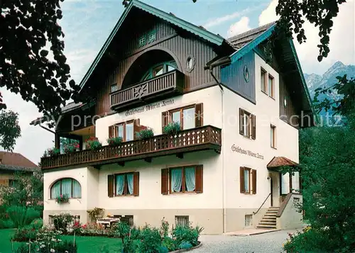 AK / Ansichtskarte Garmisch Partenkirchen Gaestehaus Maria Anna Garmisch Partenkirchen