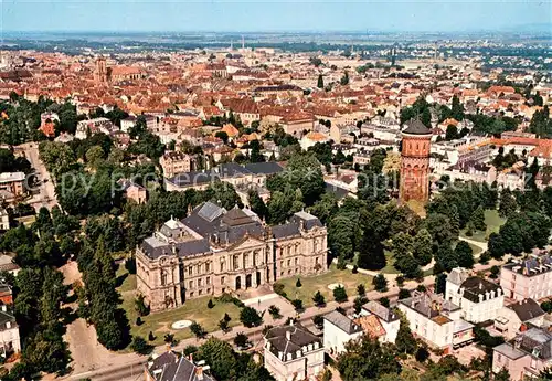 AK / Ansichtskarte Colmar_Haut_Rhin_Elsass Cour dAppel et Chateau dEau Vue aerienne Colmar_Haut_Rhin_Elsass