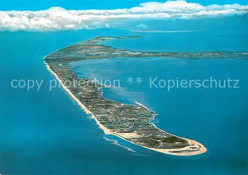 AK / Ansichtskarte Sylt Nordseeinsel Fliegeraufnahme Sylt