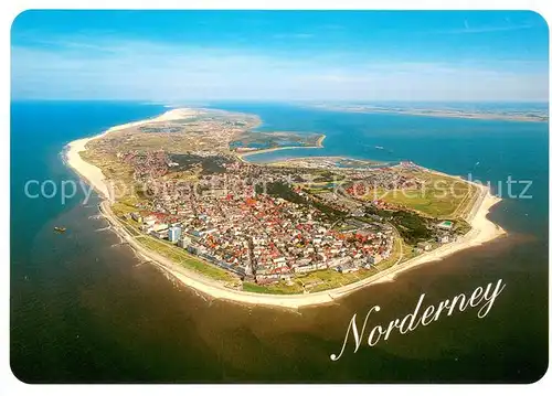 AK / Ansichtskarte Norderney_Nordseebad Nordseeinsel Fliegeraufnahme Norderney_Nordseebad