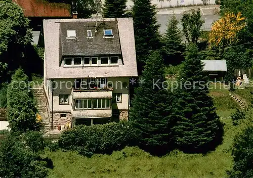 AK / Ansichtskarte Saig_Schwarzwald Gaestehaus Pension Haus Waltraud Roth Fliegeraufnahme Saig Schwarzwald