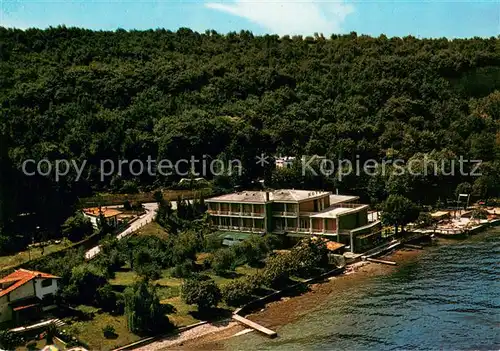 AK / Ansichtskarte San_Felice_del_Benaco Hotel Garden am Gardasee Fliegeraufnahme San_Felice_del_Benaco