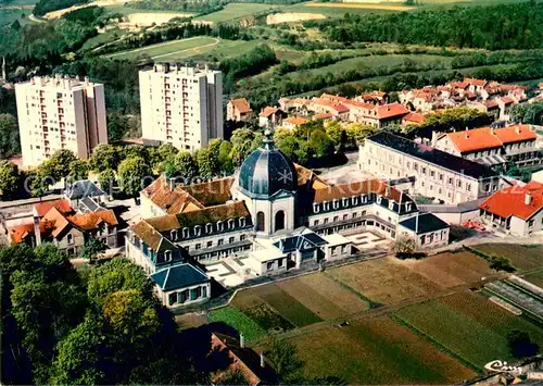 AK / Ansichtskarte Chaumont_Haute Marne Hopital et les blocs Vue aerienne Chaumont Haute Marne