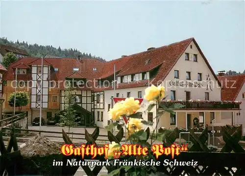 AK / Ansichtskarte Obertrubach Gasthof Alte Post Obertrubach