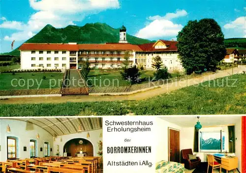 AK / Ansichtskarte Altstaedten_Allgaeu Schwesternhaus Erholungsheim der Borromaeerinnen Altstaedten_Allgaeu