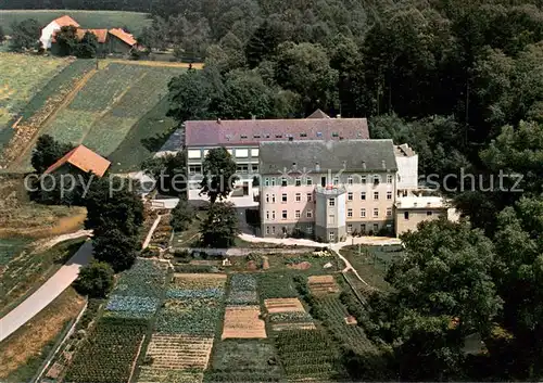 AK / Ansichtskarte Muenchshoefen_Oberschneiding Antoniusheim Fliegeraufnahme 