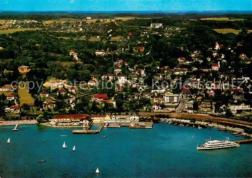 AK / Ansichtskarte Starnbergersee Fliegeraufnahme mit Soecking Starnbergersee