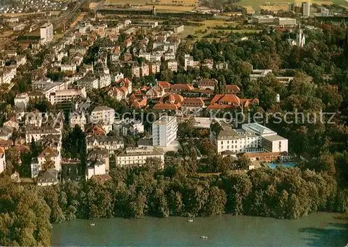 AK / Ansichtskarte Bad_Nauheim Hessisches Staatsbad Fliegeraufnahme Bad_Nauheim