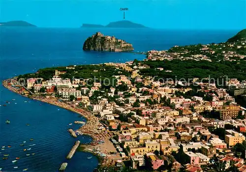 AK / Ansichtskarte Ischia Fliegeraufnahme Ischia