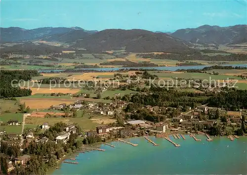 AK / Ansichtskarte Seelach_Klopeinersee Fliegeraufnahme Seelach_Klopeinersee