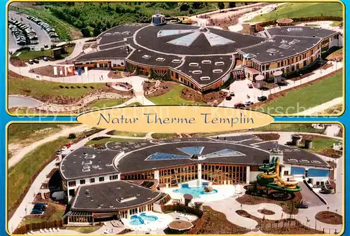 AK / Ansichtskarte Templin Natur Therme Templin Fliegeraufnahme Templin