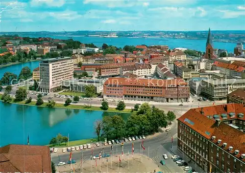 AK / Ansichtskarte Kiel Blick auf Stadt und Hafen Kiel