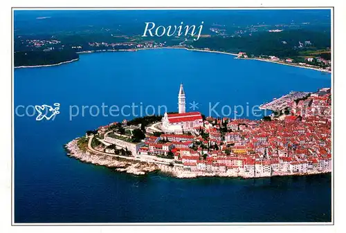 AK / Ansichtskarte Rovinj_Rovigno_Istrien Fliegeraufnahme 