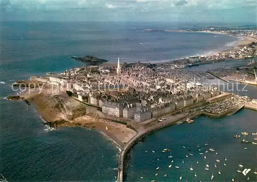 AK / Ansichtskarte Saint Malo_35 Vue aerienne 