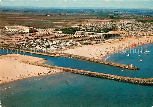 AK / Ansichtskarte Cap d_Agde Port Ambone vue aerienne Cap d_Agde