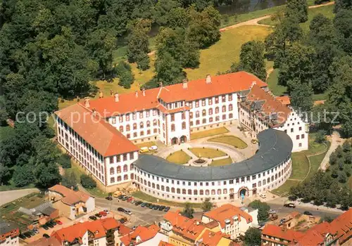 AK / Ansichtskarte Meiningen_Thueringen Schloss Elisabethenburg Fliegeraufnahme Meiningen Thueringen