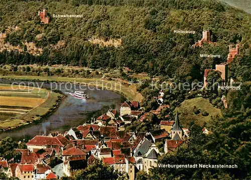 AK / Ansichtskarte Neckarsteinach Vierburgenstadt am Neckar Neckarsteinach