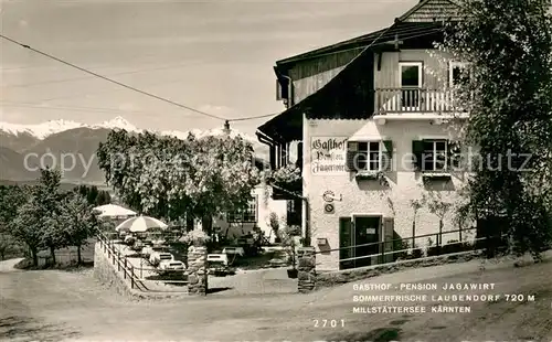 AK / Ansichtskarte Laubendorf_Kaernten Gasthof Pension Jagawirt Laubendorf Kaernten