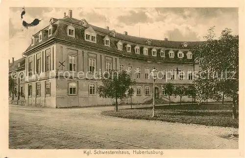 AK / Ansichtskarte Hubertusburg_Rhein Kgl Schwesternhaus Hubertusburg Rhein