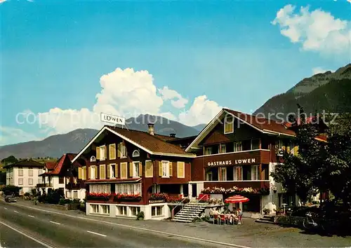 AK / Ansichtskarte Sachseln_OW Gasthaus Loewen Sachseln OW