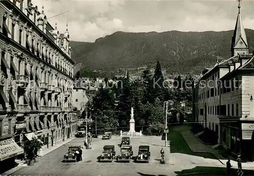 AK / Ansichtskarte Meran_Merano Sandplatz Denkmal Meran Merano