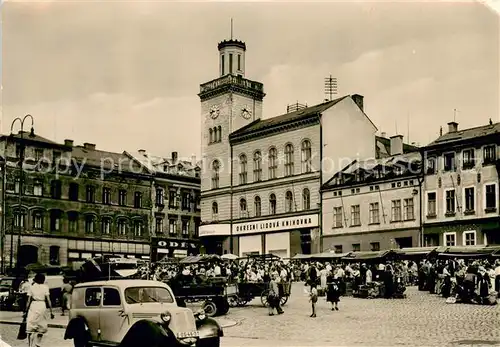 AK / Ansichtskarte Jablonec_nad_Nisou Namesti Jana Svermy Jablonec_nad_Nisou