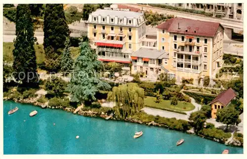 AK / Ansichtskarte Montreux_VD Hotel Beau Rivage Vue aerienne Montreux VD