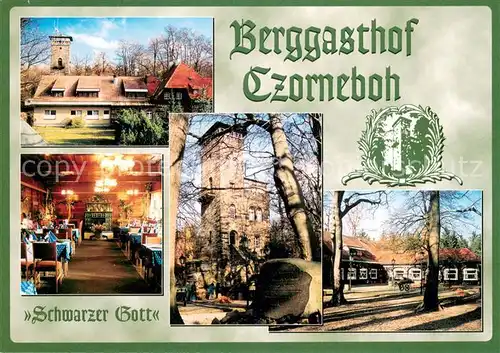 Cunewalde Berggasthof Czorneboh Restaurant Aussichtsturm Cunewalde