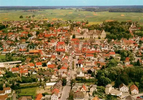 AK / Ansichtskarte Babenhausen_Schwaben Fliegeraufnahme Babenhausen Schwaben