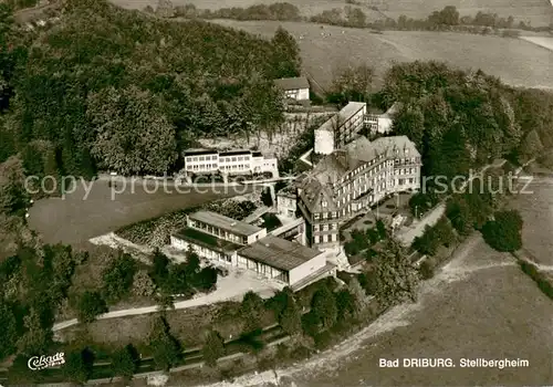 AK / Ansichtskarte Bad_Driburg Stellbergheim Fliegeraufnahme Bad_Driburg