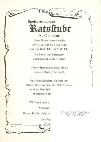 Zingsheim Gaststaette Restaurant Ratsstube Festsaal Zingsheim