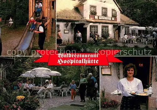 Dahlen_Sachsen Waldrestaurant Hospitalhuette Terrasse Kinderspielplatz Dahlen_Sachsen