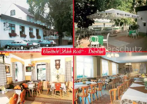 Diesbar Seusslitz Gasthof Hotel Zum Ross Restaurant Terrasse Diesbar Seusslitz