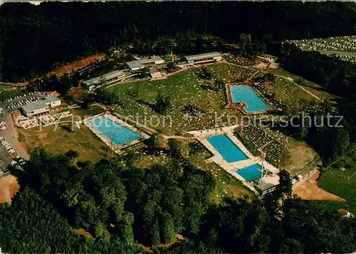 Sindelfingen Staedt Freibad mit Schwimmstadion Fliegeraufnahme Sindelfingen